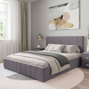 гардероб мебель: Двуспальная Кровать, Новый