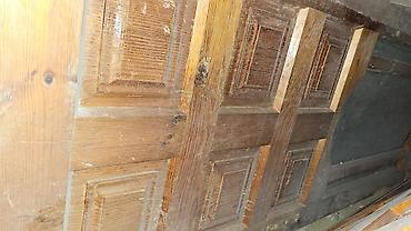 Giriş qapıları: Taxta giriş qapısı - Material: tam ağac (kütləvi), klassik panelli — 3