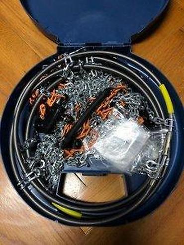 Ostalo: Lanci za sneg IDEAL ABS – 9 mm - Model: IDEAL ABS, debljina karika 9 — 14