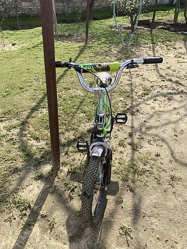 Uşaq velosipedləri: Uşaq velosipedi – BMX üslubunda - Çərçivə rəngi: yaşıl, dekorativ — 1