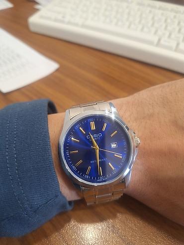 casio qol saati: Casio Quartz kişi qol saatı - Klassik dizaynlı, paslanmayan poladdan — 1