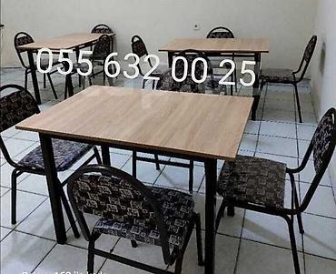 Restoran mebeli: Stol stul dəstənin sexden birbaşa satiş var.modellər coxdur Hər — 3