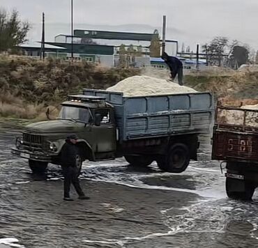 полировальные машины: Аралашма кум жана шагыл, Жолго, Төгүлмө түрдө, Зил