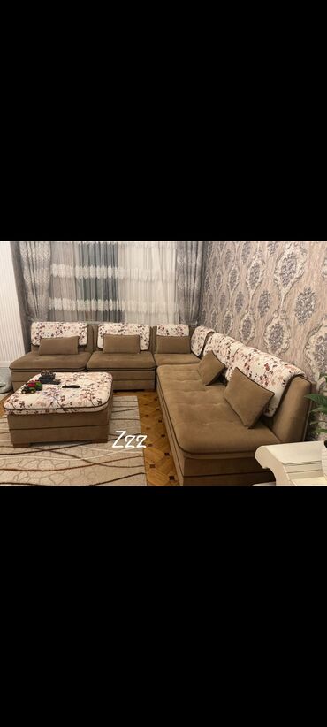 Divanlar: Künc divan, İşlənmiş, Çatdırılma yoxdur