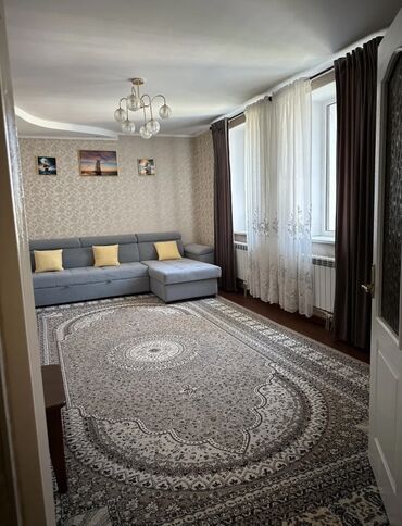 квартира алтын ордо новопавловка: 2 бөлмө, 62 кв. м, Элитка, 9 кабат, Евроремонт