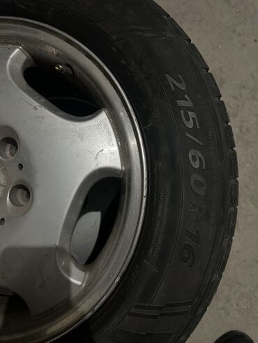Диски: Литые Диски R 16 Mercedes-Benz, Комплект, отверстий - 5, Б/у