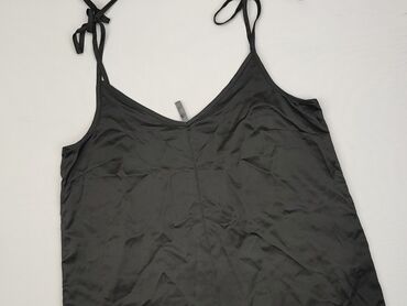 sukienka na ramiaczkach czarna: Koszulka od piżamy Damska, SinSay, L (EU 40), stan - Bardzo dobry