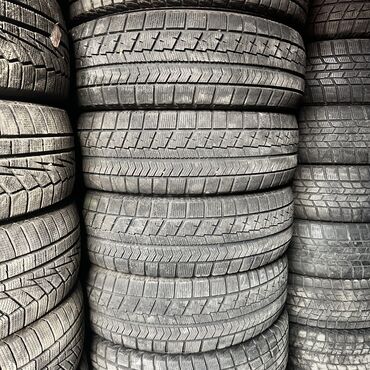 Шины: Шины 215 / 65 / R 16, Зима, Б/у, Комплект, Легковые, Япония, Bridgestone