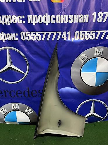 e90: Крыло Переднее левое BMW, 2007 г., Б/у, Оригинал — 2