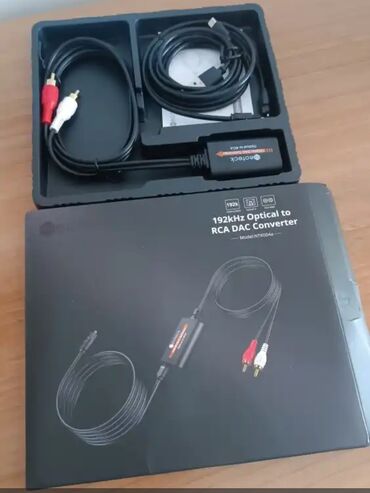 Другая аудиотехника: Кабель переходник звука, toslink, spdif, S/PDIF, coaxial, digital to