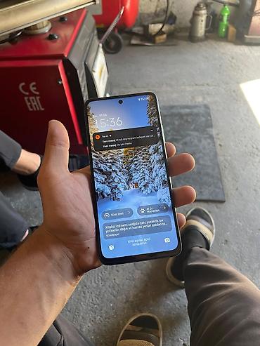 sensorlu: Poco M4, 64 GB, rəng - Mavi, Sensor — 1