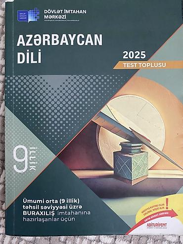 250 test toplusu pdf: Məhsul: “Azərbaycan dili – 2025 Test Toplusu” (Dövlət İmtahan Mərkəzi) — 1