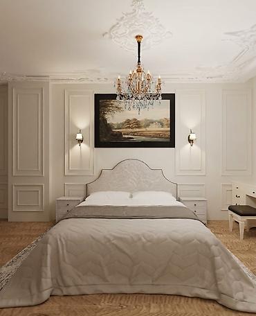 isti dosəmə: Daxili interyer dizayn xidməti – premium klassik-modern stil Təklif — 4
