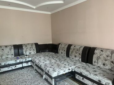 детский диван двухэтажный: Угловой диван, цвет - Коричневый, Б/у