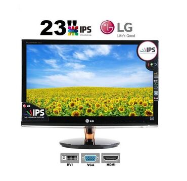 Мониторы: Монитор, LG, Б/у, LED, 23" - 24"