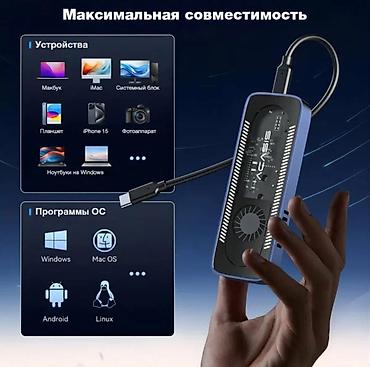 Другие комплектующие: Внешний бокс ACASIS Air Box для твердотельных накопителей М.2 NVMe — 2