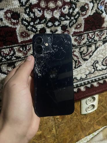 Apple iPhone: IPhone 12, Б/у, 128 ГБ, Midnight, Чехол, 94 % — 1