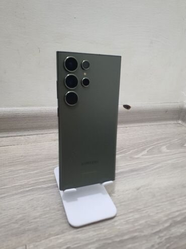 цум бишкек телефоны бу: Samsung Galaxy S23 Ultra, Колдонулган, 512 ГБ, түсү - Жашыл, 1 SIM