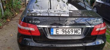 Μεταχειρισμένα Αυτοκίνητα: Mercedes-Benz E 220: 2.2 l. | 2010 έ. Λιμουζίνα