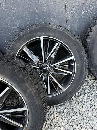 android avto: Комплект зимних колес на дисках KIA - Шины: Michelin (шипованные) — 2