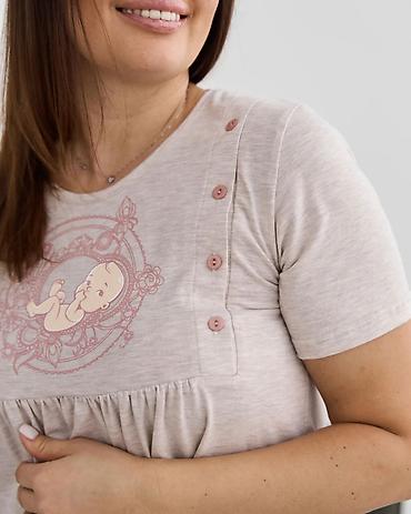 mango: Ночная сорочка, Хлопок, Средняя модель, L, XL, 2XL — 4