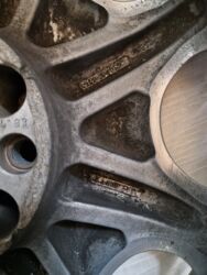 гидравлический домкраты: Куйма Дисктер R 16 Mercedes-Benz, Комплект, тешиктери - 5, Колдонулган