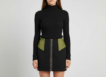 spódniczki asymetryczne: Bershka, Women`s skirt, size S