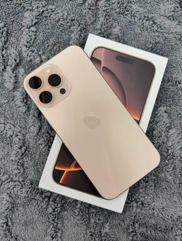 lambirin modelleri: IPhone 16 Pro, 512 GB, Rose Gold, Zəmanət