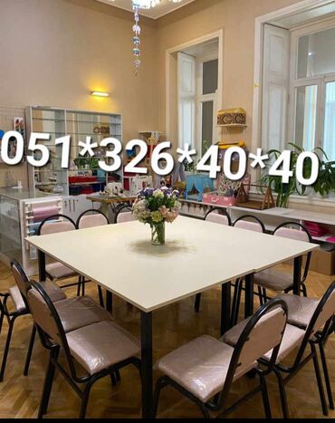Masa və oturacaq dəstləri: Qonaq otağı üçün, Yeni, Açılmayan, Kvadrat masa, 8 stul -da lalafo.az — 29 Masa və oturacaq dəstləri: Qonaq otağı üçün, Yeni, Açılmayan, Kvadrat masa, 8 stul — 29
