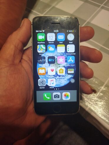 Apple iPhone: IPhone 5s, < 16 GB, Gümüşü