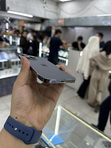 Apple iPhone: IPhone 14 Pro Max, Б/у, 256 ГБ, Deep Purple, Зарядное устройство, Защитное стекло, Чехол, В рассрочку, 79 % — 2