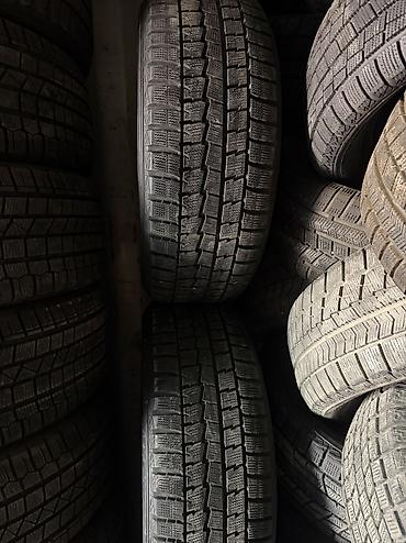 Шины 245 / 45 / R 18, Зима, Б/у, Комплект, Легковые, Япония, Dunlop
