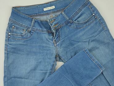 dżinsy z dziurami allegro: Jeans, S (EU 36), condition - Good