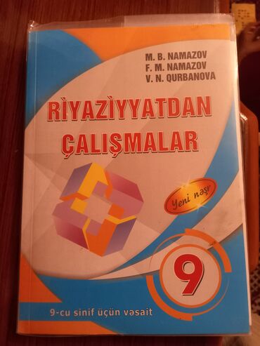 ədəbiyyat 10 cu sinif pdf: Riyaziyyatdan çalışmalar 9 cu sinif Namazov Yenidir Çatdırılma