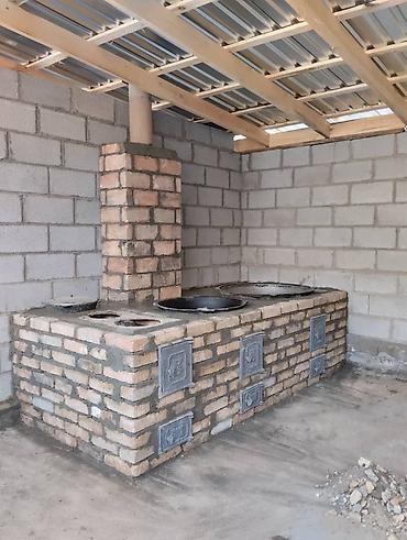 гостинный дом: Очок,барбекью салабыз.Газовая система,столешница,раковина,тандыр — 2