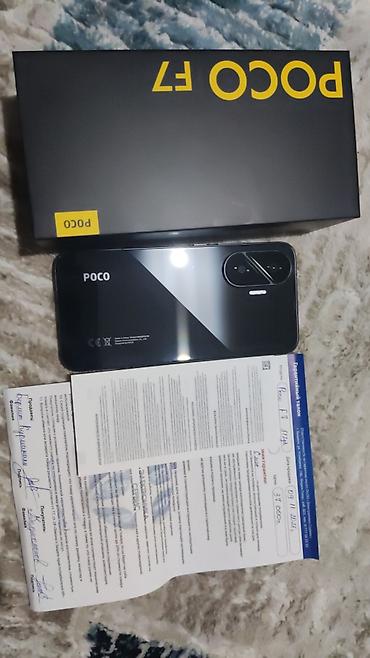 lcd tv: Poco F7, Б/у, 512 ГБ, цвет - Черный, 2 SIM — 3
