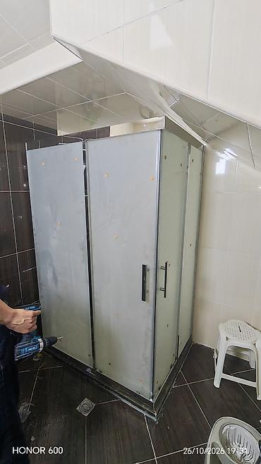 Şüşə duş kabinası – fərdi ölçü və dizaynda hazırlanır - Material