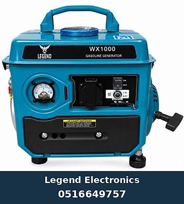 pec satilir: Elan başlığı: Benzin generatoru Legend WX1000, 1.2 kVt, 220 V Elan — 1