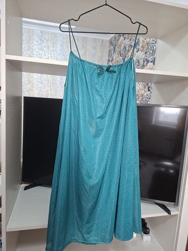 Повседневные платья: Повседневное платье, Лето, Короткая модель, 8XL (EU 56)