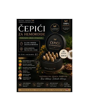 10 ČEPIĆA ZA HEMOROIDE – PRIRODNA NEGA I PODRŠKA Hemoroidi mogu