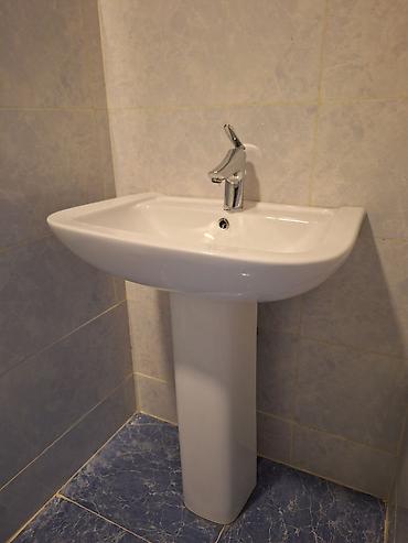 Çanaqlar, tülpanlar: Tulpan. Rakovina. İSTİFADE OLUNMAYIB. KRANSIZ - Material: Parlaq ağ — 3