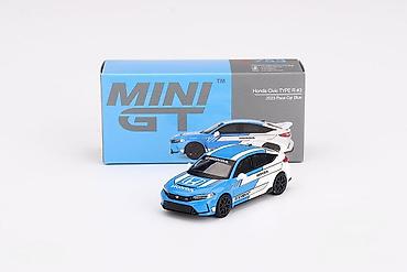 bicikl type 0: 🏎️ Honda Civic Type R #3 – 2023 Pace Car Blue – MiniGT 1:64 MiniGT — 1