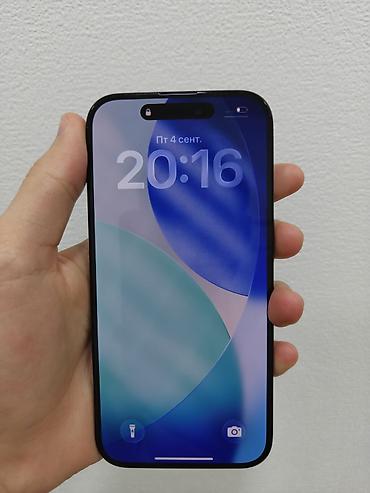 IPhone 15 Pro, Б/у, 128 ГБ, Blue Titanium, 87 %