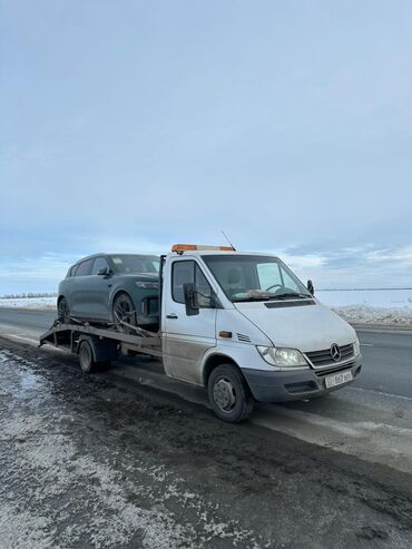 эвакуатора: Көтөргүсү менен, Гидроманипулятору менен, Кыймылдуу платформасы менен