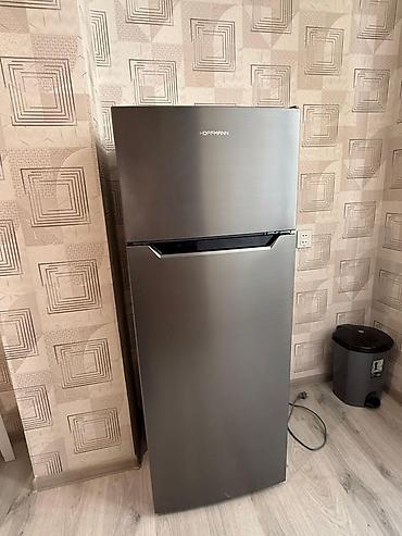 islenmis xaladennik: Hoffmann iki qapılı soyuducu - Rəng: inox (metallik boz), müasir və — 2
