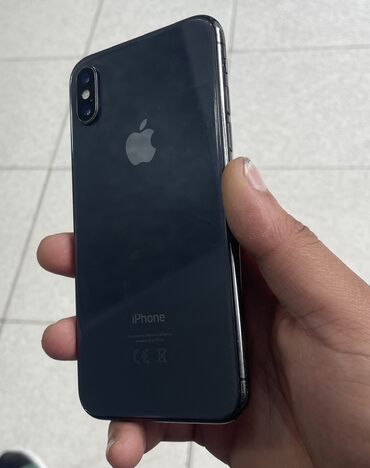 paltaryuyan ve qurudan masinlar: IPhone X, Space Gray