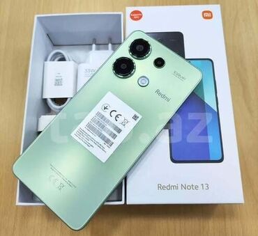 telefon htc: Redmi Note 13, 128 GB, rəng - Yaşıl, Sənədlərlə