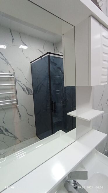 Duş kabinaları, arakəsmələr: Arakəsmə, Künc üçün — 20