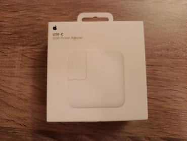 aple 14: İdeal vəziyyətdə, qutusu açılmamış Apple 30W USB‑C Power Adapter - — 1