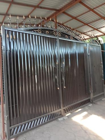 Откатные ворота: Вороты для дома вналичии и на заказ от 25000сом — 13